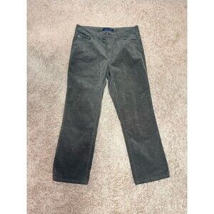 Tommy Hilfiger Women's Chocolate Brown Corduroy Bootcut Pants Size 10 EUC